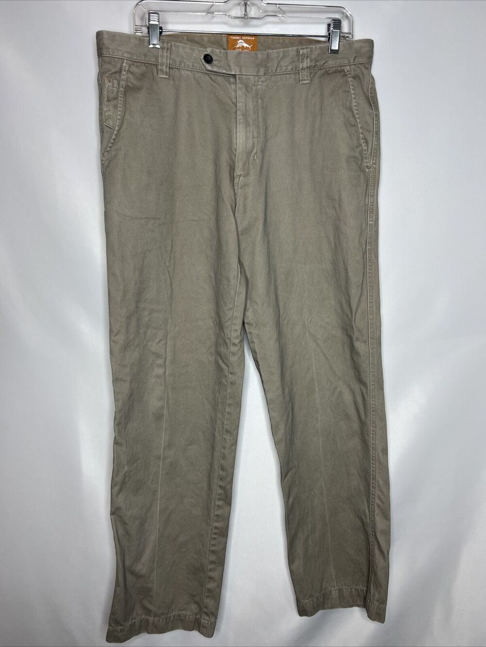 Tommy Bahama Pants Men's 34x32 Paradise Nation Khaki Chino Tan Pockets